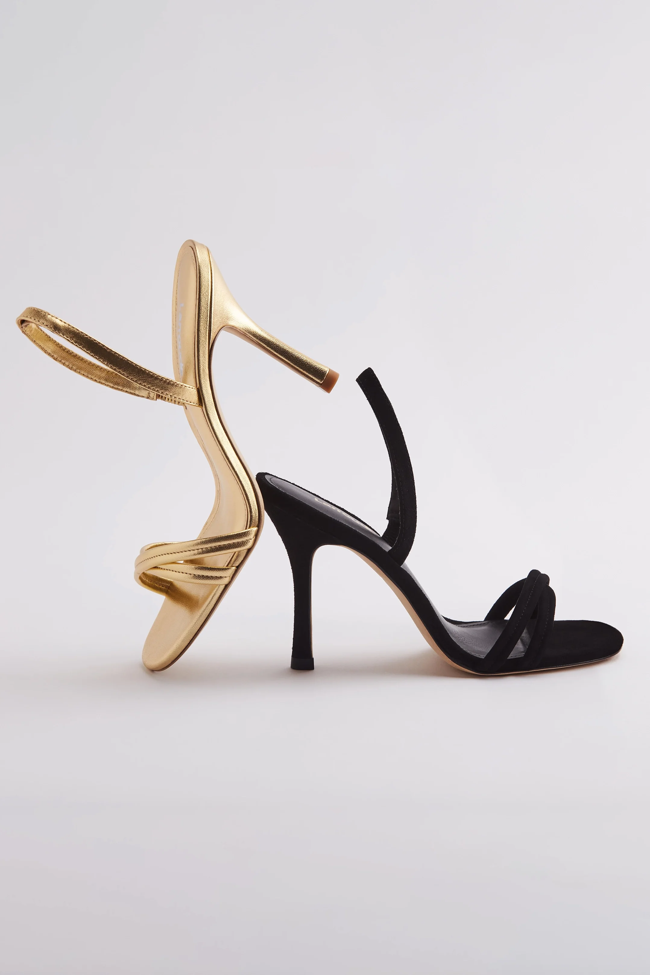 Annie Sandal In Black Suede - Image 6