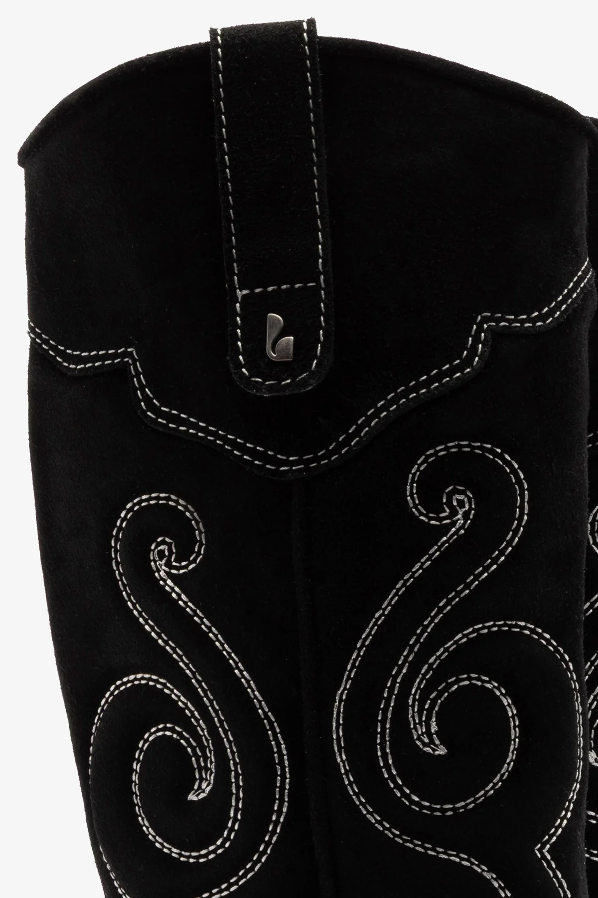 Paloma Boot In Black Suede - Image 4