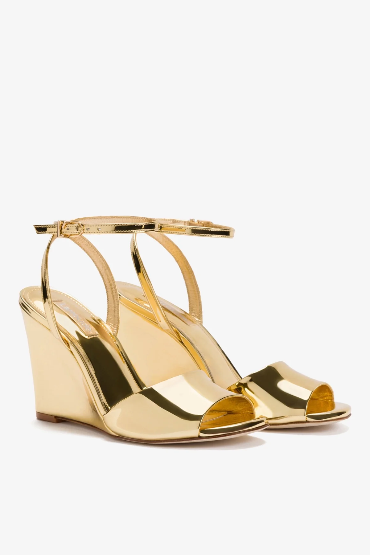 Yves Wedge In Gold Specchio - Image 3