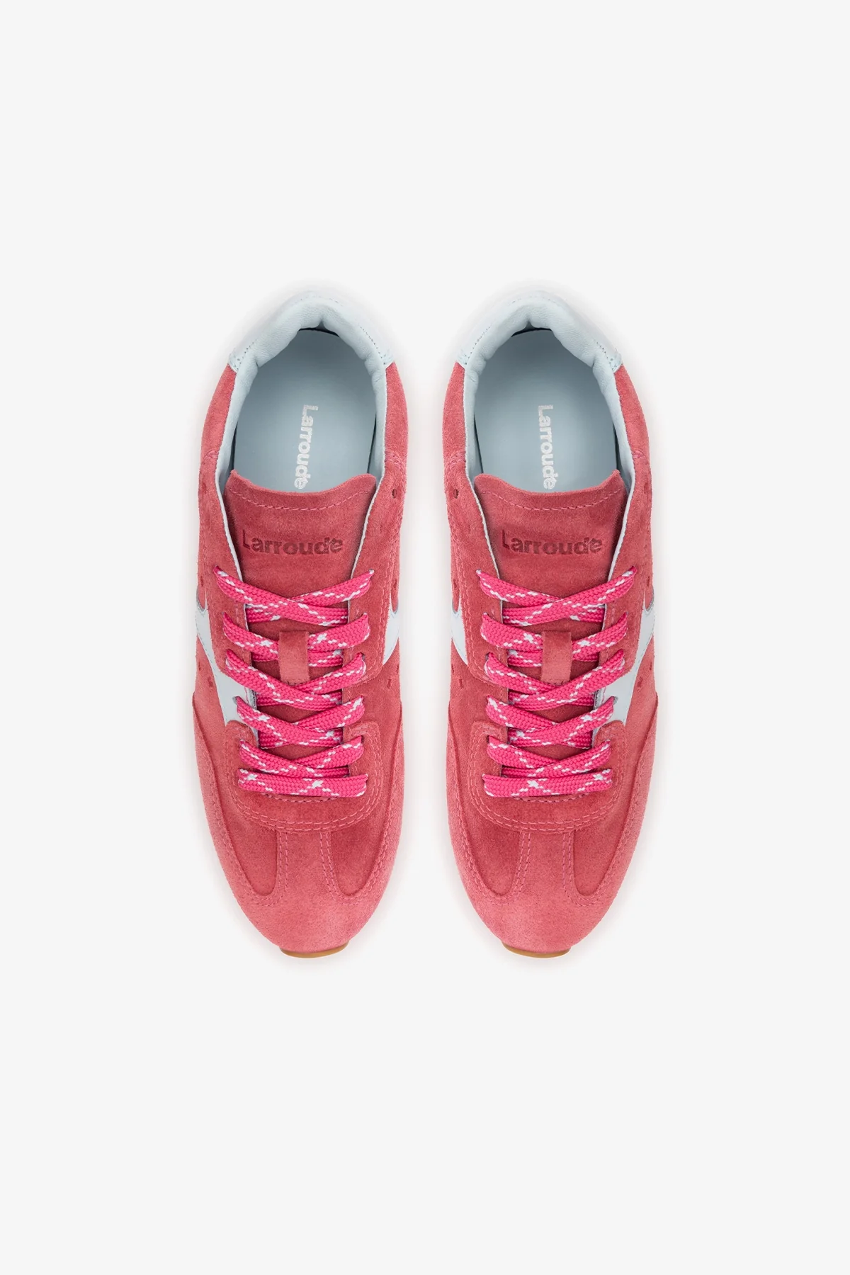 Stella Sneaker In Lampone Suede - Image 8