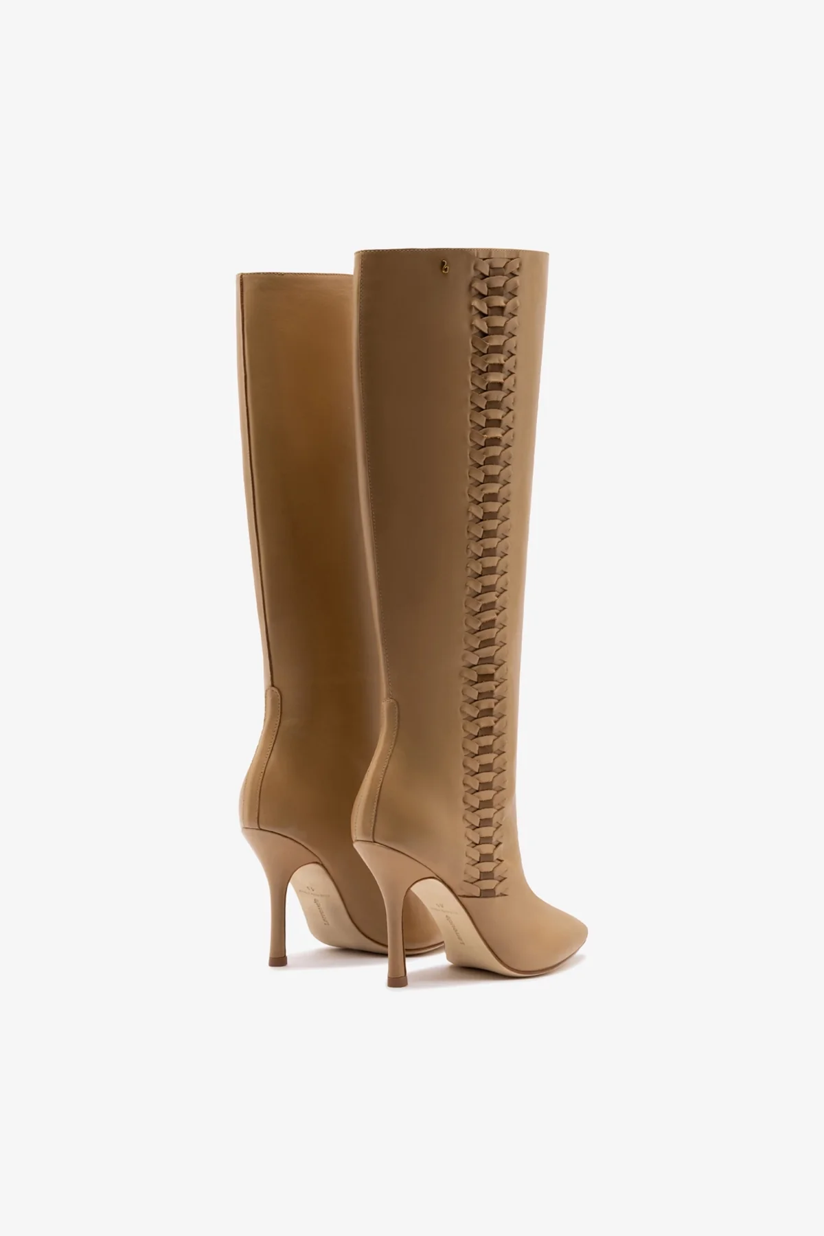 Kate Boot In Peanut Leather - Image 7