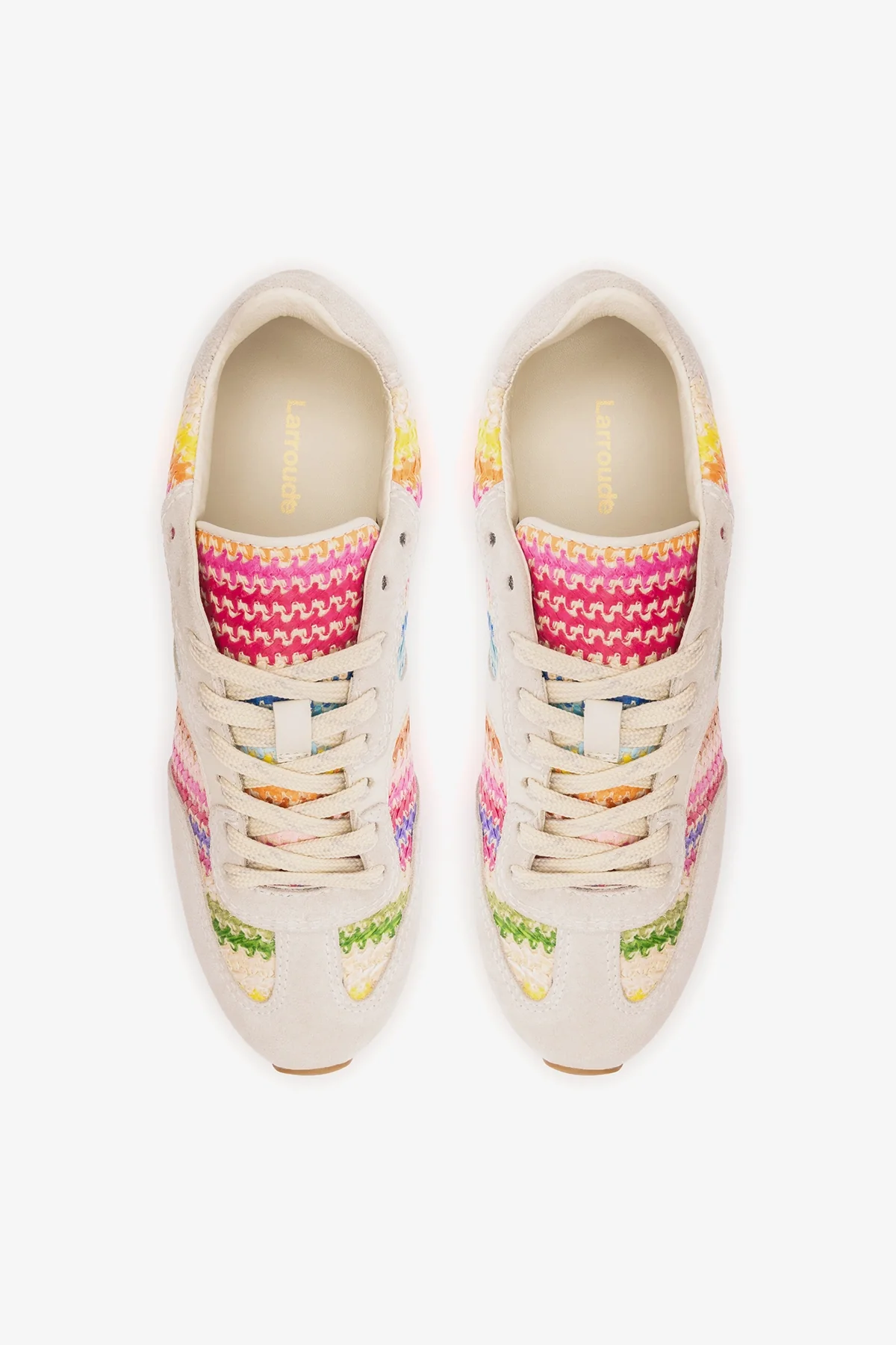 Stella Sneaker Rainbow Raffia - Image 6