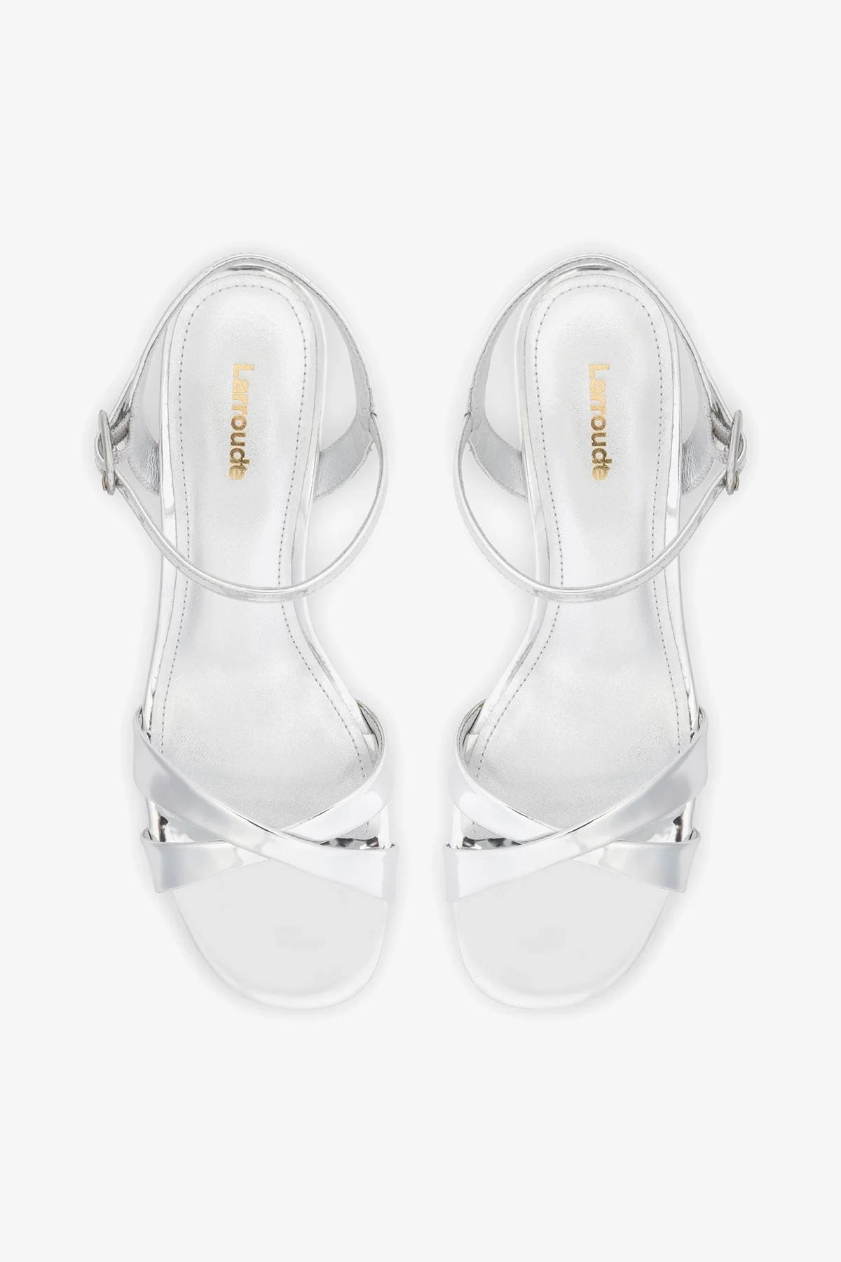 Bianca Low Sandal Silver Specchio - Image 5
